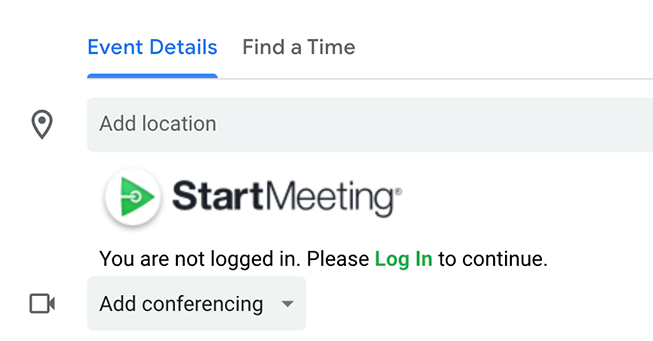 StartMeeting.com Log In